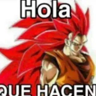 👋 Goku Dragon Ball Hola
QUE HACEN Dragon Ball, Anime, Goku, Super Saiyan, Bonjour telegram sticker