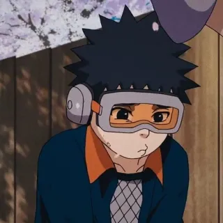 ⛰️ Obito Uchiha Naruto anime, naruto, obito, uchiha telegram sticker