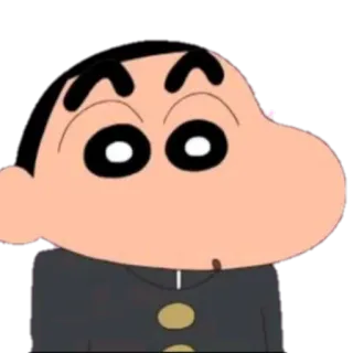 🙂 Shin-chan Crayon Shin-chan Anime, Dessin animé, Personnage, Shin-chan, Crayon Shin-chan, Drôle, Mignon telegram sticker