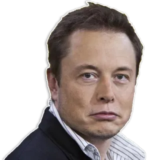 😐 Elon Musk Elon Musk, entrepreneur, business, celebrity telegram sticker