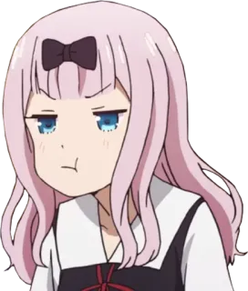 😒 Chika Fujiwara Kaguya-sama: Love Is War Anime, Manga, Chika, Fujiwara, Love is War, Espressione, Umore whatsapp sticker