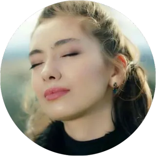😞 retrato, mujer, cara, belleza telegram sticker