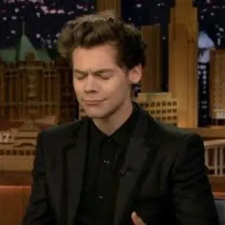 😒 Harry Styles harry styles, singer, celebrity, portrait, person, male telegram sticker