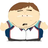 😒 Eric Cartman South Park cartoon, animated, character, south park, funny telegram sticker