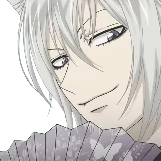 😏 Tomoe Kamisama Kiss Anime, Siluman rubah, Penggemar, Manga, Bishōnen telegram sticker