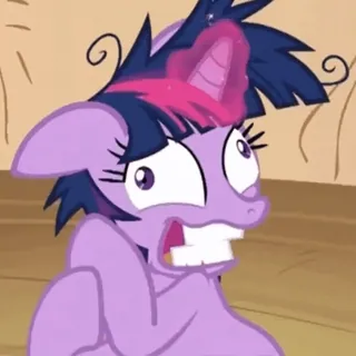 ❤️ Twilight Sparkle My Little Pony Pony, Cartoon, Lustig, Derp, My Little Pony telegram sticker
