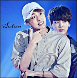🖇 Satan 撒旦, 恶魔, 韩流, 偶像, 音乐 telegram sticker