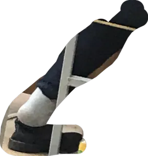 🦶 obuwie, but, skarpetki, noga, krzesło, stopa telegram sticker