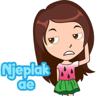 👺 Njeplak ae telegram sticker