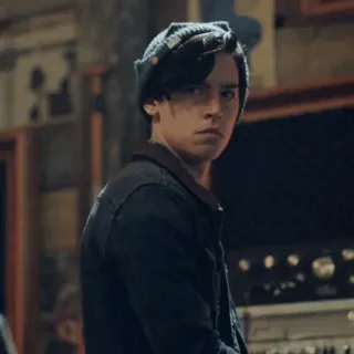 ➖ Jughead Jones Riverdale jughead, riverdale, série ado, mystère, archie comics, cole sprouse telegram sticker