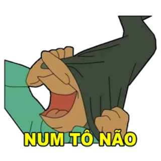 👨‍🌾 NUM TÔ NÃO telegram sticker