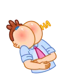 Mr. Rosy Cheeks telegram stickers