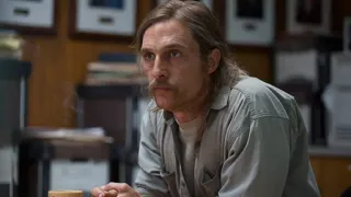 😐 Rust Cohle True Detective True Detective, Rust Cohle, Matthew McConaughey, Detective, Investigador, Personaje telegram sticker