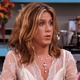 😳 Rachel Green Friends Rachel Green, Friends, Jennifer Aniston, Sitcom, Série TV, Portrait telegram sticker