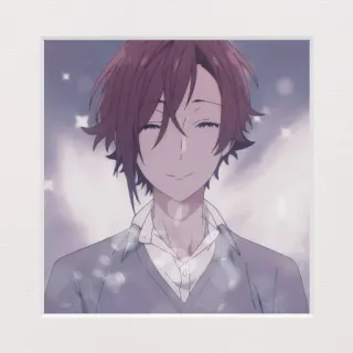 ✨ Anime, Ragazzo, Ritratto, Illustrazione, Manga telegram sticker