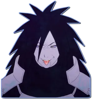 😝 Madara Uchiha Naruto Anime, Sticker, Naruto, Madara Uchiha, Nhân vật telegram sticker