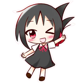 😉 Kaguya Shinomiya Kaguya-sama: Love Is War 애니메이션, 만화, 카와이, 귀여운, 카구야 시노미야 telegram sticker