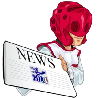 📰 NEWS Taekwondo, Tin tức, Võ thuật, Báo, Thể thao telegram sticker