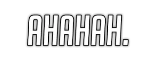 😶 AHAHAH. text, black, white telegram sticker