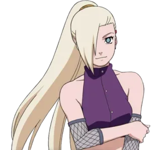 😊 Ino Yamanaka Naruto Anime, Naruto, Ino Yamanaka, Ninja, Karakter wanita telegram sticker