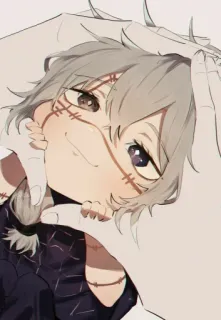 🥺 anime, character, art, illustration telegram sticker