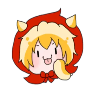 😛 Animé, Mignon, Dessin animé, Animal, Chibi telegram sticker