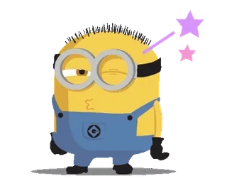 🍋 Minion Despicable Me Minion, Moi, moche et méchant, Dessin animé, Personnage, Jaune, Animation, Sticker telegram sticker