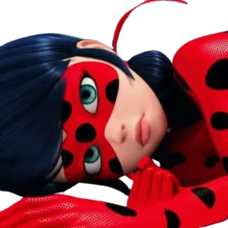 🐞 Ladybug Miraculous: Tales of Ladybug & Cat Noir 瓢虫, 瓢虫少女, 瓢虫少女, 卡通, 超级英雄 whatsapp sticker