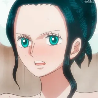 🌟 Nico Robin One Piece anime, One Piece, Nico Robin, cartoon, character telegram sticker
