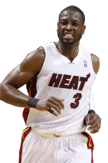 😑 Dwyane Wade 농구, 스포츠, NBA, 운동선수 telegram sticker