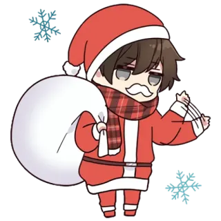 Менхера-кун 5 @nyasticks telegram stickers