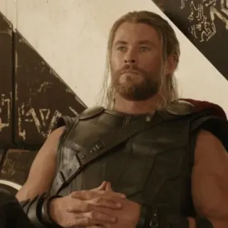 ⚡️ Thor Thor, Marvel, Superheld, Chris Hemsworth, Donnergott telegram sticker