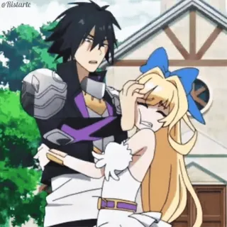 ❤️ Anime, Fantasía, Pareja, Dibujos animados, Personajes telegram sticker