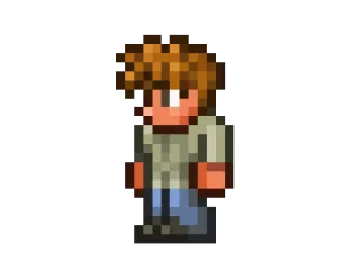 🌎 Pixel art, Videojuego, Personaje, Terraria telegram sticker