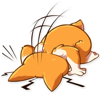 🙇 gato, animal, divertido, dibujos animados, agotado, cansado whatsapp sticker