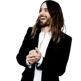 😍 Jared Leto Jared Leto, Schauspieler, Musiker, Promi, Person, Mann telegram sticker