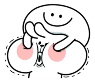😱 Cartoon, Schattig, Emoji, Grappig, Personage, Uitdrukking telegram sticker