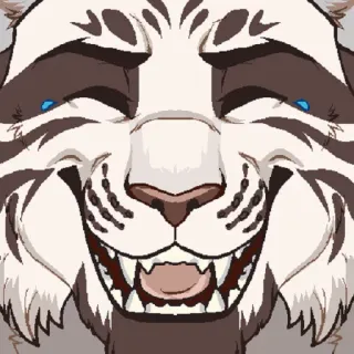 😹 raton laveur, poilu, animal, mignon, anthropomorphe telegram sticker