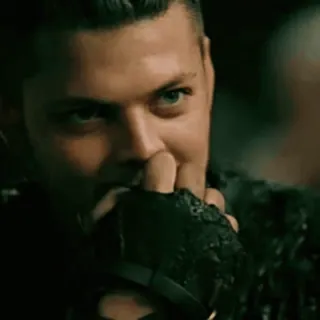 🪓 Ivar the Boneless Vikings ไอวาร์, ไวกิ้ง, ทีวีซีรีส์, ประวัติศาสตร์, ตัวละคร telegram sticker