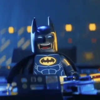 🦇 Batman The Lego Batman Movie Batman, Lego, siêu anh hùng, phim, phim hoạt hình telegram sticker