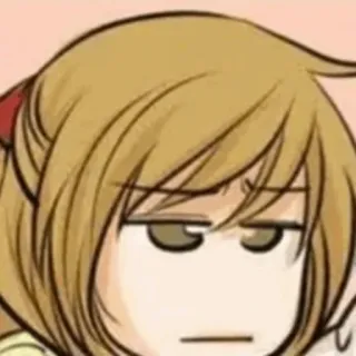 🍘 アニメ, 漫画, キャラクター, ミーム, 面白い, 女の子, 皮肉 telegram sticker