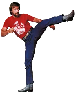 👊 Chuck Norris martial arts, kick, action, actor, karate, movie telegram sticker