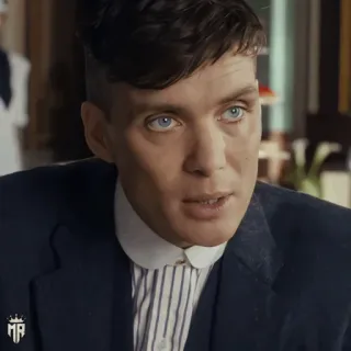 🚬 Tommy Shelby Peaky Blinders 希里安·墨菲, 浴血黑帮, 汤米·谢尔比, 电视剧, 剧情 whatsapp sticker