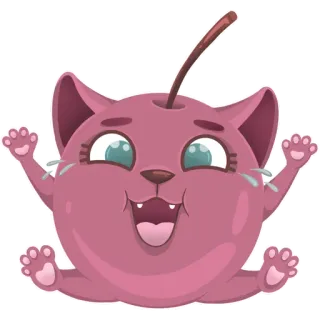 Вишня-Кот telegram stickers