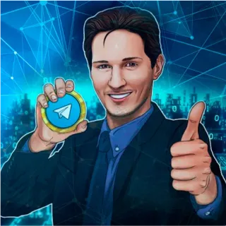 Povel Durov, @Durov @Liderlik_sari telegram stickers