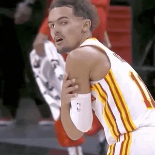❄️ basket, NBA, sport, Atlanta Hawks, Trae Young telegram sticker