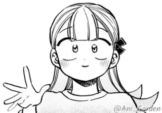 ✋ @Ani_Garden Anime, Manga, Chica, Dibujo animado telegram sticker