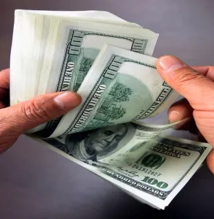 💵 100 DOLLARS お金, ドル, 通貨, 現金, 100ドル札, 金融, 富, 経済 telegram sticker