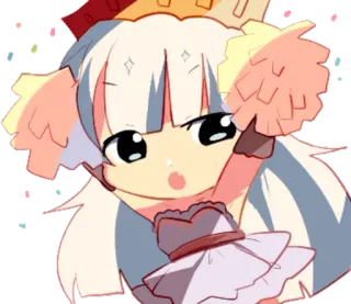 ☄ Anime, Cheerleader, Mignon, Kawaii telegram sticker