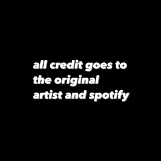 🙂 all credit goes to
the original
artist and spotify spotify, artista, crédito, música, copyright whatsapp sticker